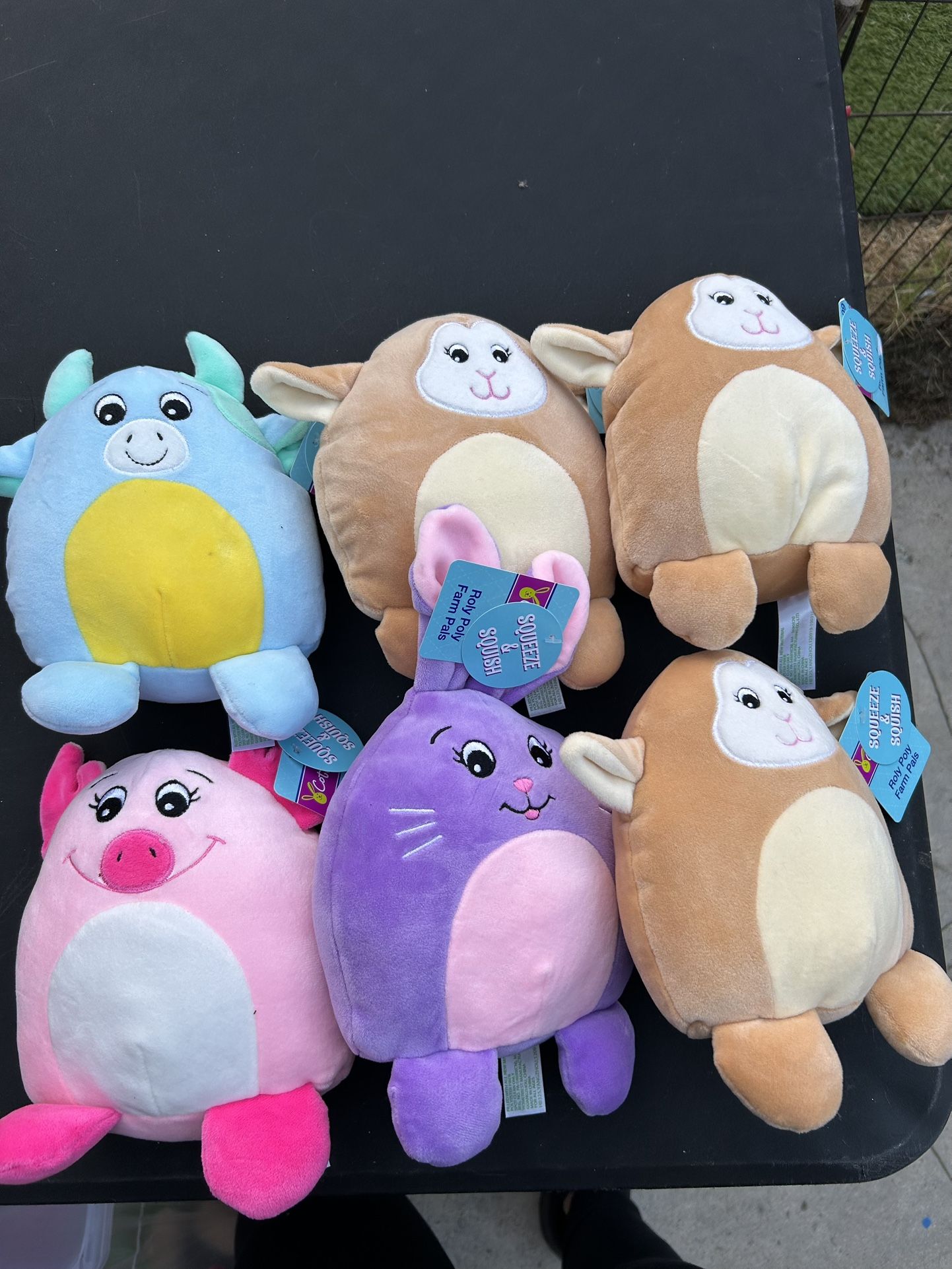 Squeeze & Squish Stuffed Animals