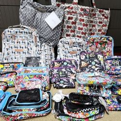 Jujube x TOKIDOKI - My Collection of Assorted Diaper Bags, Accessories
