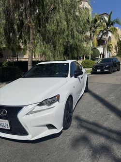2015 LEXUS IS 250 F SPORT — PEARL WHITE — $8,500
