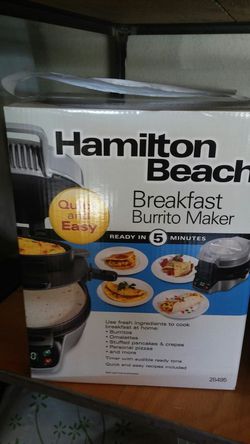 Breakfast Burrito Maker