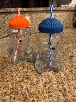 2x 16ounce Bear Cups new