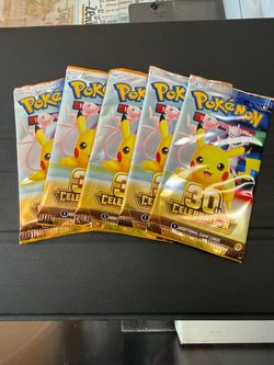 Pokémon TCG 30th Celebration Booster Packs 1 each