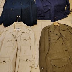 Various Men Jackets Sizes L $20 Each
