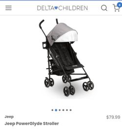 Jeep PowerGlyde Stroller $50