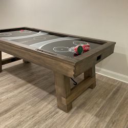 Air hockey table