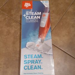 Dirt Devil Steam + Clean 2in1 with swipes