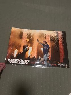 Morgan Wallen Concert Chicago Wrigley Field 2023 Print