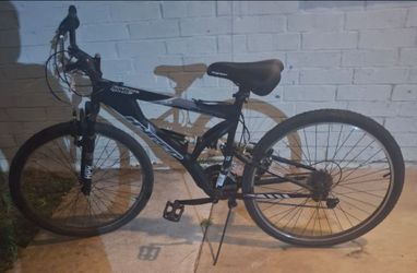 Black and Grey MTB