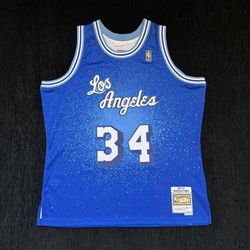 LAKERS SHAQ JERSEY SIZE X-LARGE