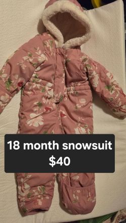 Baby girl snow clothes