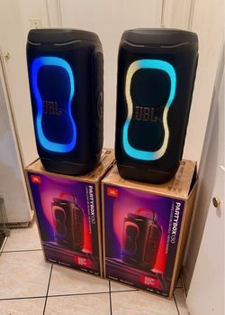 JBL ≠ PartyBox 130 Portable Bluetooth Speaker - 200W AI Sound Boost, LED Lights & 15Hr Battery (NO MIC)