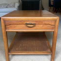 Wood End Table