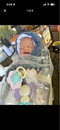 Reborn Baby Doll with Accessories