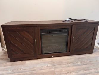 Electric fireplace / TV stand