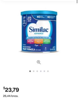 SIMILAC BLUE