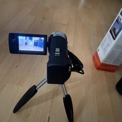 Sony Camera Mini With Tripod 
