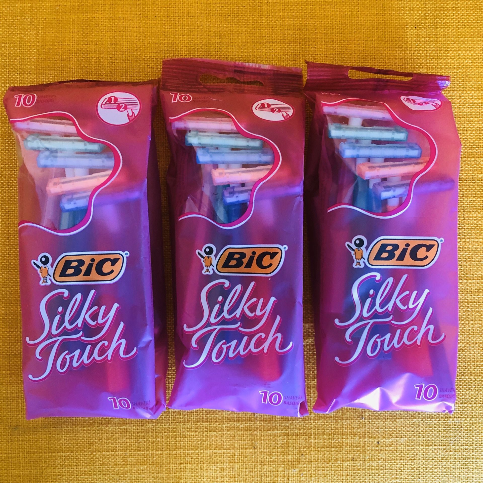 BIC Razors Silky Touch Pack of 10