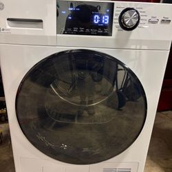 GE WHITE FRONT LOAD WASHER 
