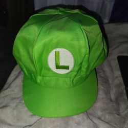 Super Mario Brothers. "LUIGI" Hat