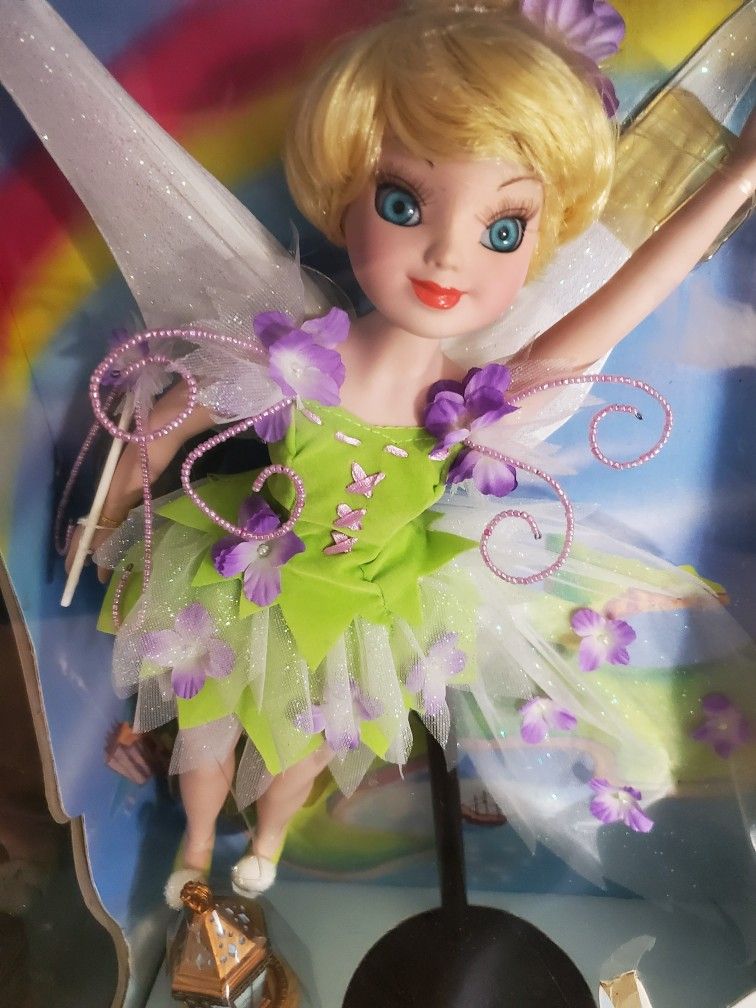 Antique Tinkerbell. Porcelain Doll