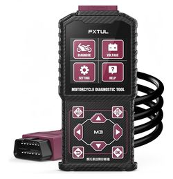 M3-A Motorcycle Diagnostic Tool for Honda Yamaha Kawasaki Full System OBD2 Scanner Code Reader
