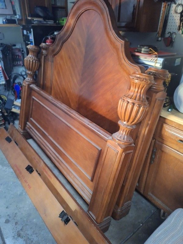Walnut Bed Frame