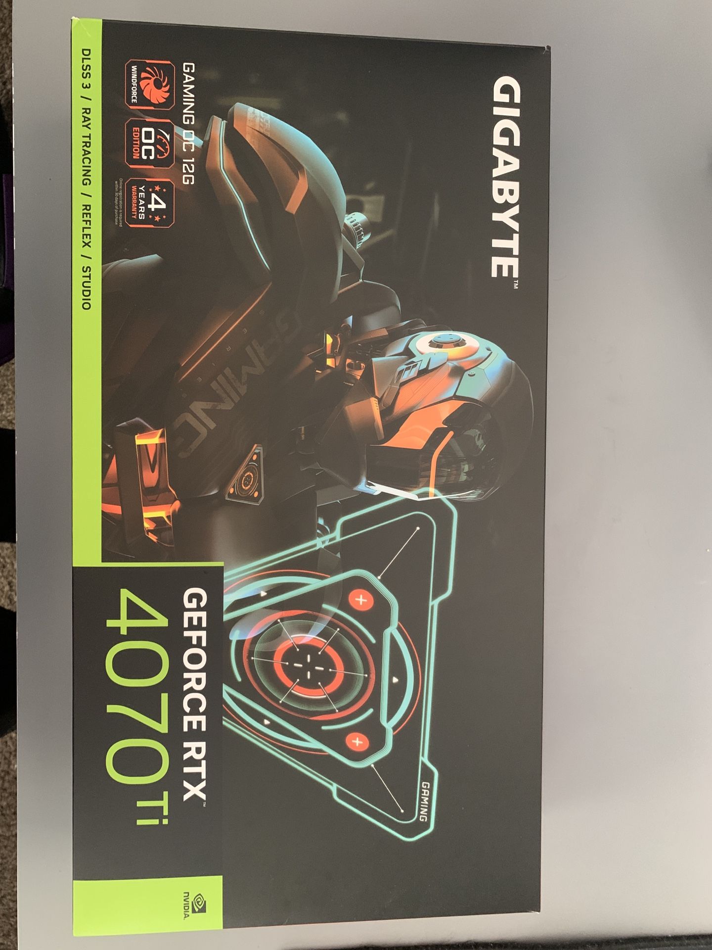 Gigabyte GeForce RTX 4070Ti 12GB