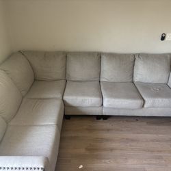 L shaped sofa