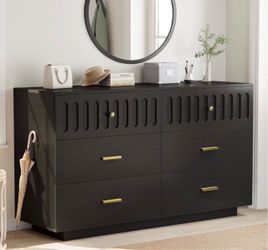 6 Drawers Dresser for Bedroom Chest of Drawers