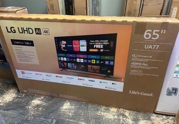 65Ua77 65” Lg smart 4k led Uhd tv