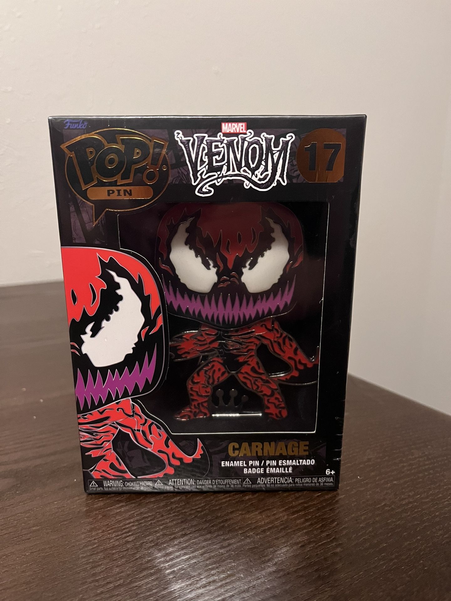 Venom Pop Pin #17 Carnage