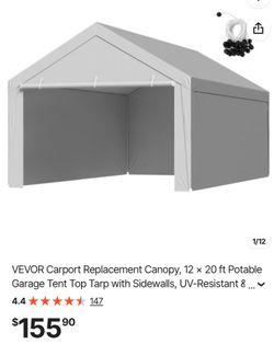 Carport Replacement Canopy