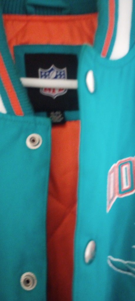 Miami Dolphins Superbowl NFL Jacket XL Make Offer
