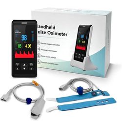 Pulse Oximeter Fingertip Infant Pulse Oximeter Overnight for Kids Handheld Blood Oxygen Saturation M