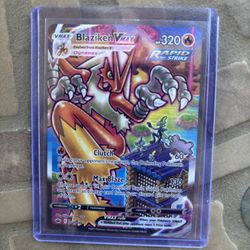 Blaziken VMAX (Alternate Art Secret) - SWSH06: Chilling Reign (SWSH06)