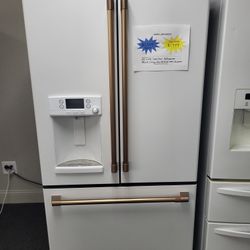 🇺🇸4th Of July Sale! Gorgeous GE Café French Door 28cu.ft Refrigerator-Warranty Included 
