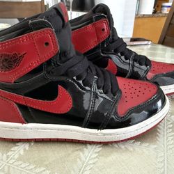 Nike Air Jordan 1 Retro High OG "Patent Bred" Size 13c