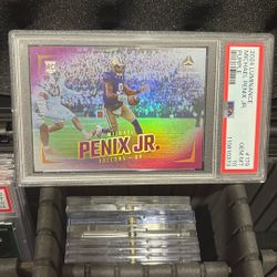 2024 Michael Penix Jr Rookie Card (((PSA 10 Grade))) 