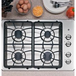 New in box never opened .  Stainless steel gas cooktop