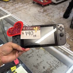 Black nintendo switch