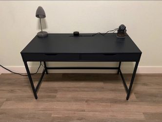 Ikea ALEX Desk Black-Blue