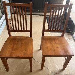 Wooden Dinner Chairs 