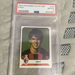 kaka 2003 panini calciatori #235 PSA 8