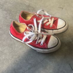 Kids 11 Red Converse 