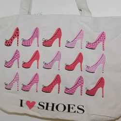 Tote Bag. I Love Shoes