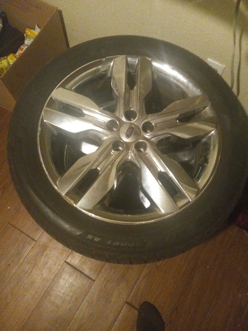 2014 Ford Edge Rims And Tires