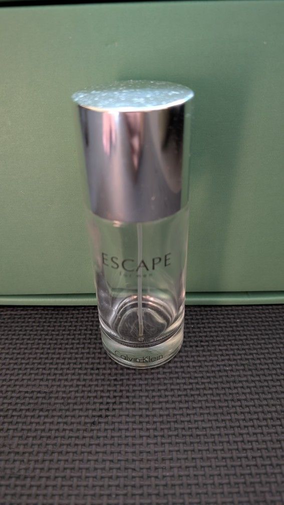 Escape By Calvin Klein Empty Cologne Bottle