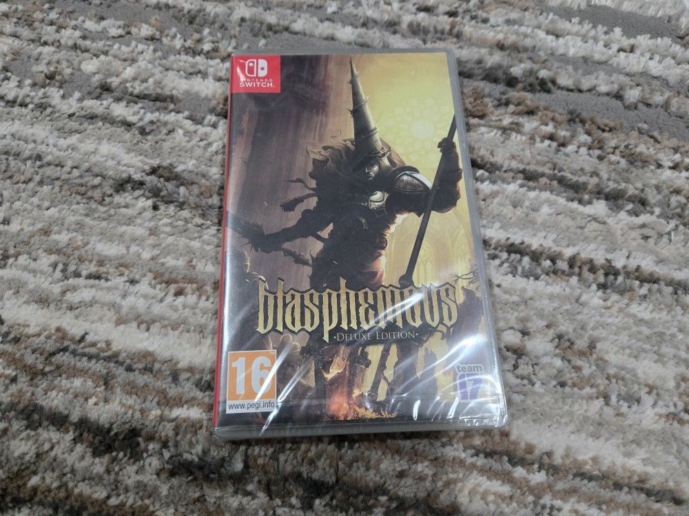 Blasphemous Deluxe Edition Switch New Sealed Game