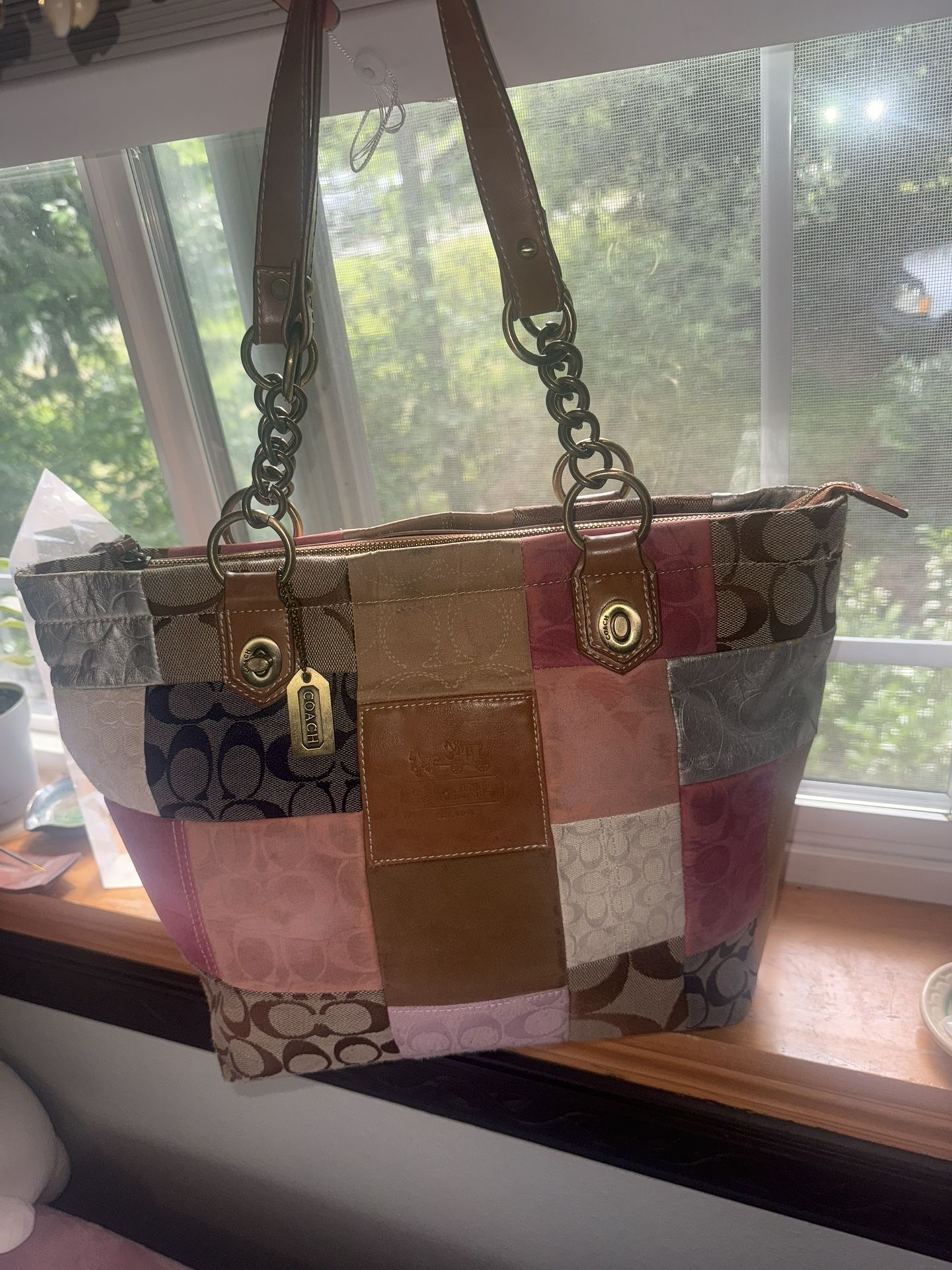 Coach Vintage Patchwork Tote