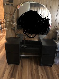 Furniture with mirror